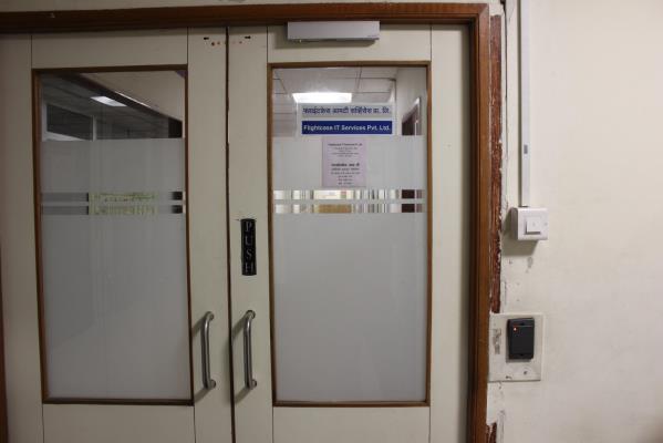 Office Entrance With Access Control