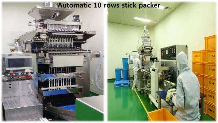 Work Floor - Automatic 10 Rows Stick Packer