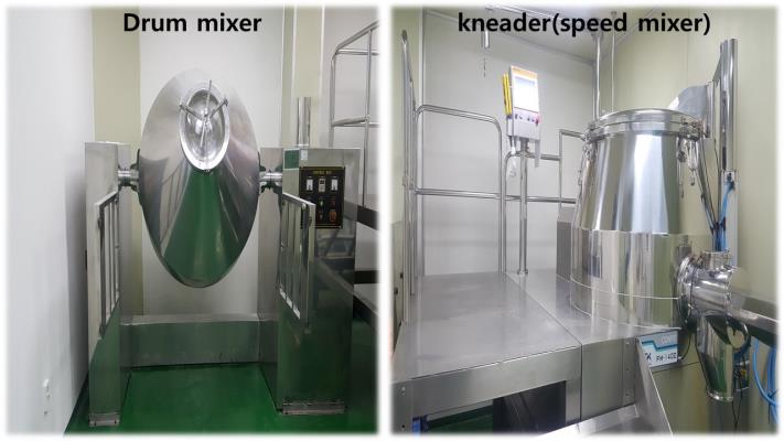 Work Floor - Drum Mixer and Kneader (Speed Mixer)