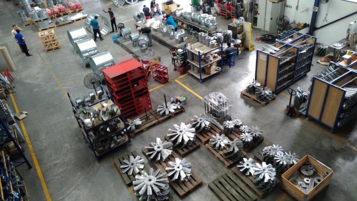 Production - Axial Fan Assembly